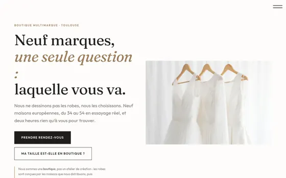 Modèle Blanc sur blanc, pour Robe de mariée