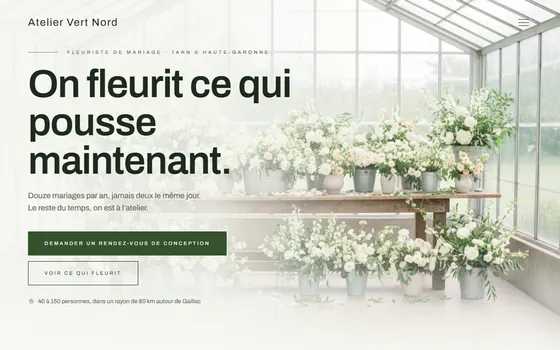 Modèle De saison, pour Fleuriste